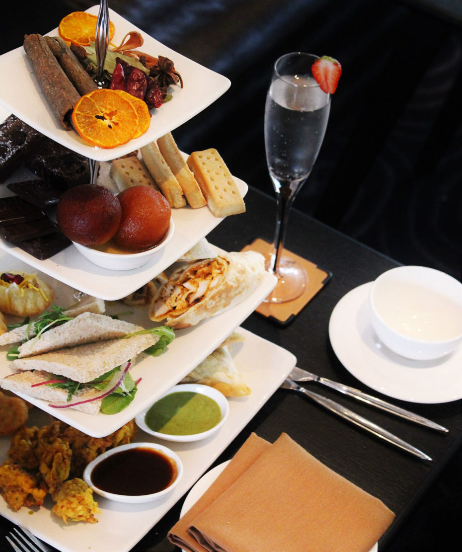 Afternoon tea in Birmingham, Praza Edgbaston, Nice Indian Afternoon Tea